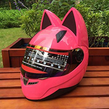 Casque velo oreille de chat