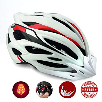 Casque de velo led