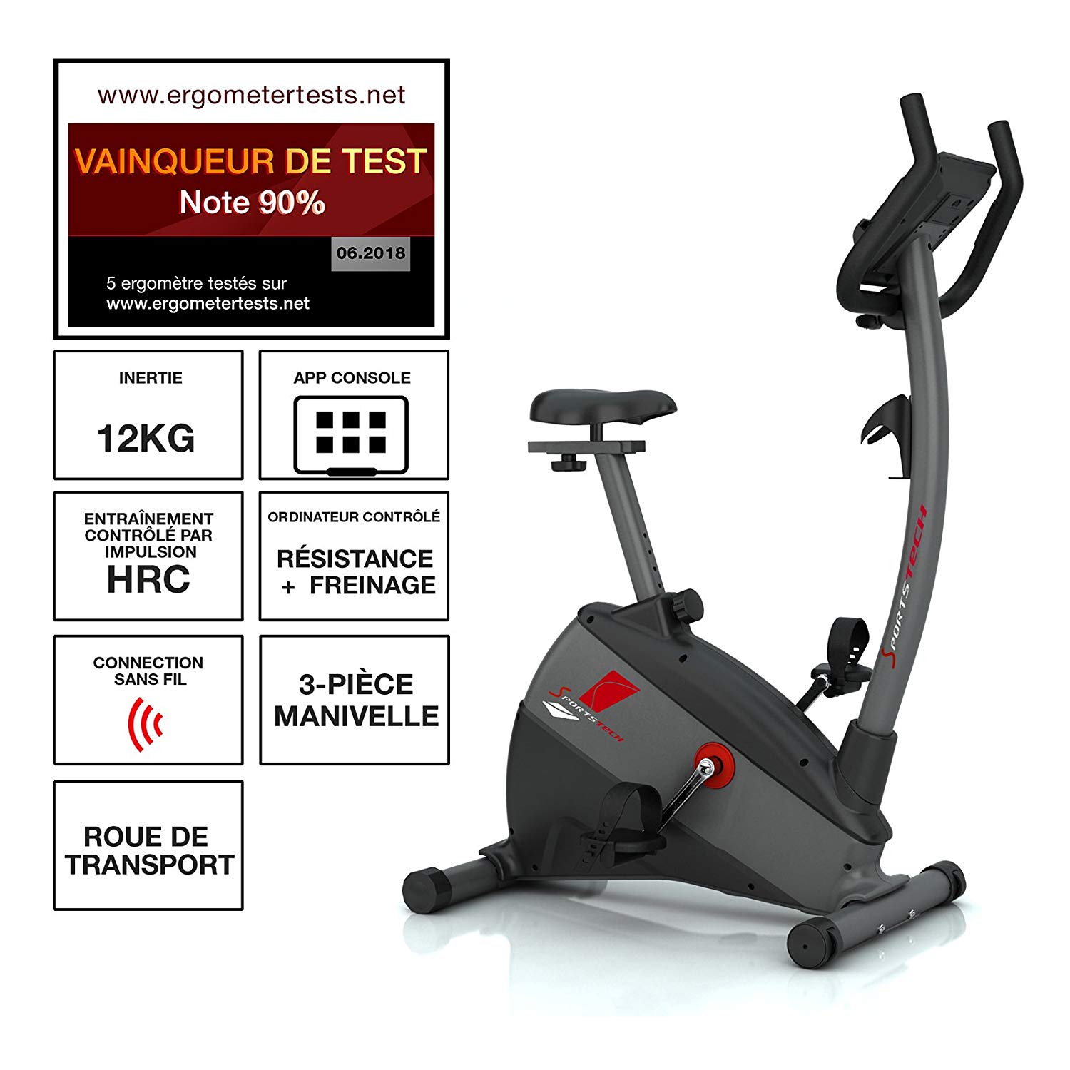 Vélo d’appartement ergomètre esx500