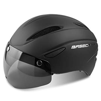 Casque velo visière