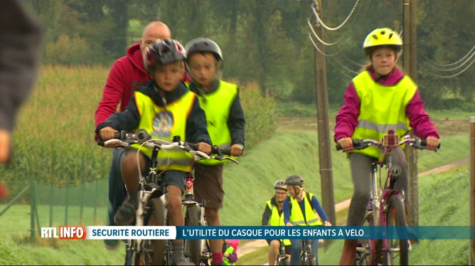 Port du casque vélo belgique