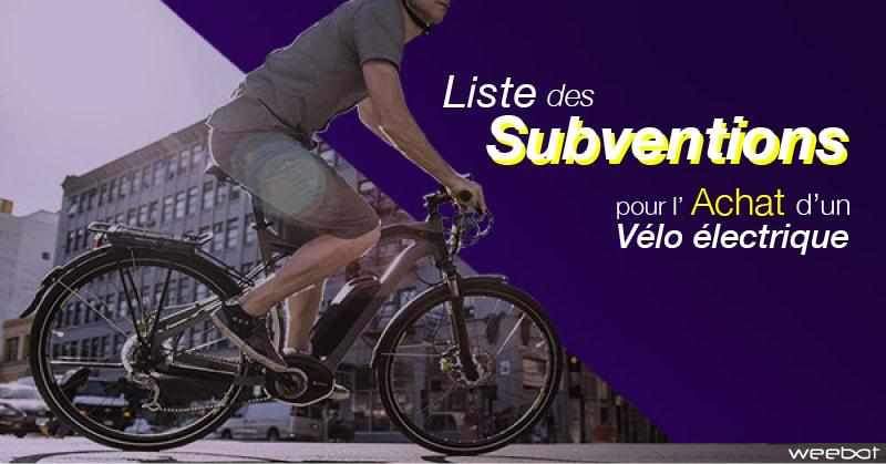 Subvention velo electrique paris formulaire
