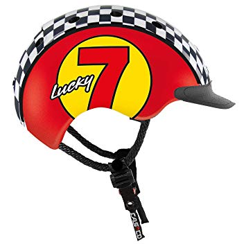 Casque velo enfant rouge
