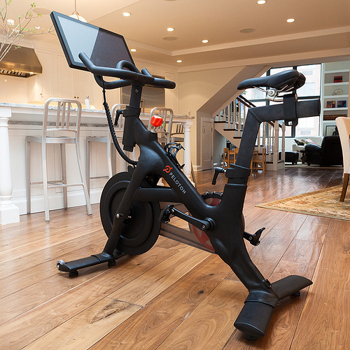 Velo appartement parcours