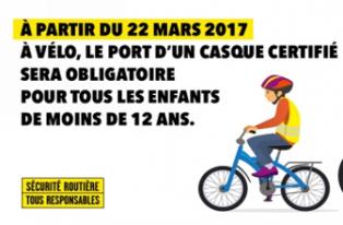 Casque obligatoire en vélo?