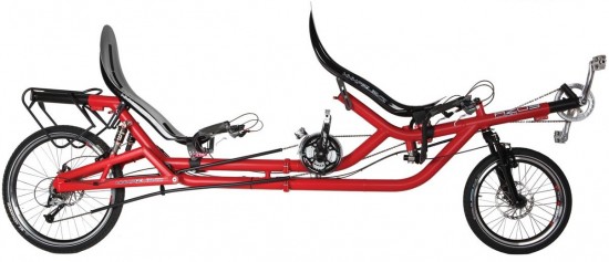 Tandem vélo couché occasion