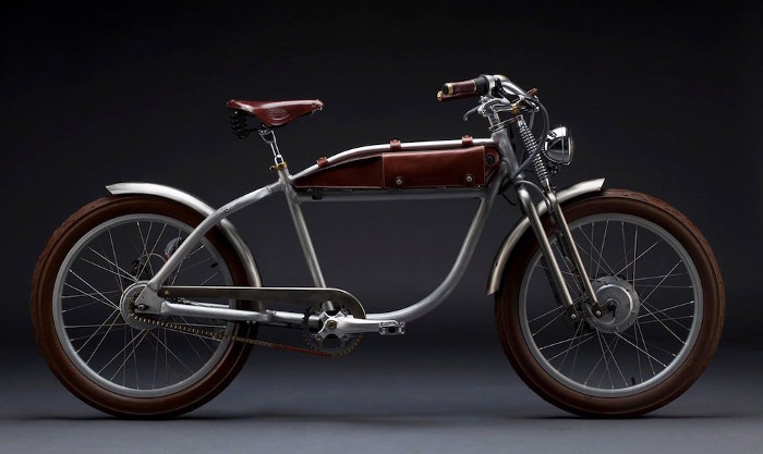 Velo electrique look retro