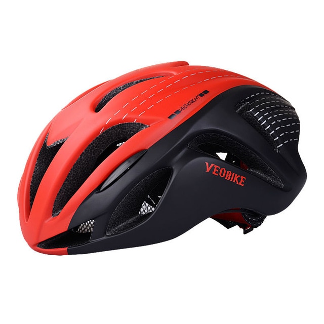 Casque velo orange