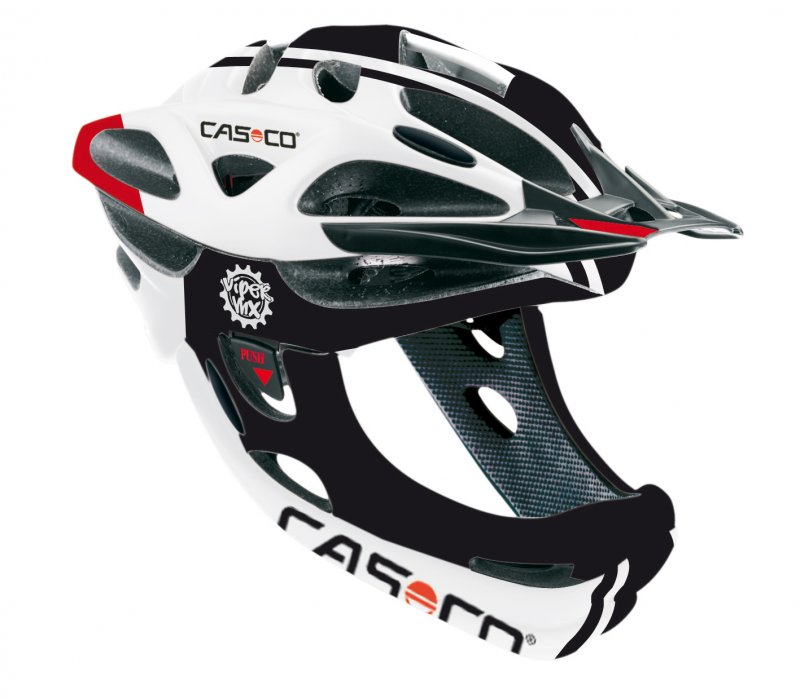 Casque vtt modulable