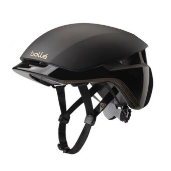 Casque vélo doré