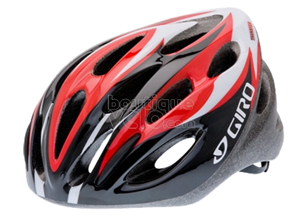 Decathlon casque velo rouge