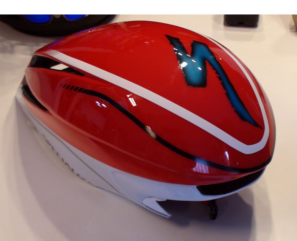 Peinture casque velo route