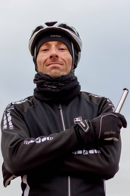 Bonnet velo sous casque