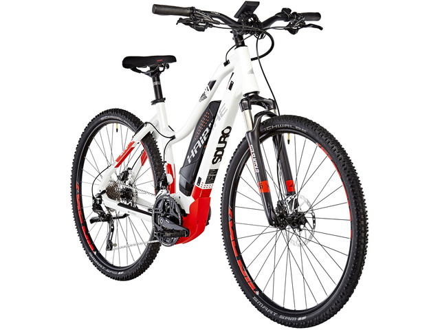 Velo electrique femme rouge