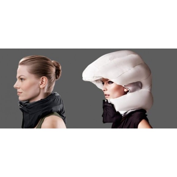 Casque de vélo hovding