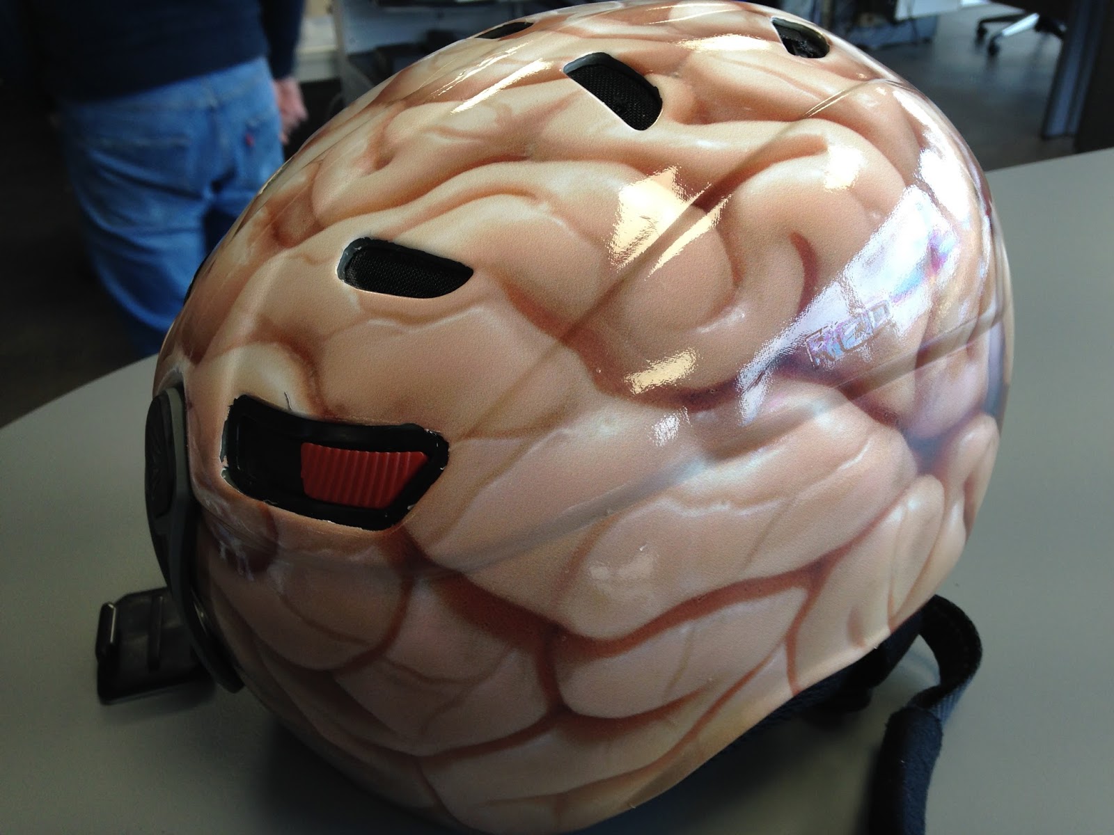 Autocollant casque de velo