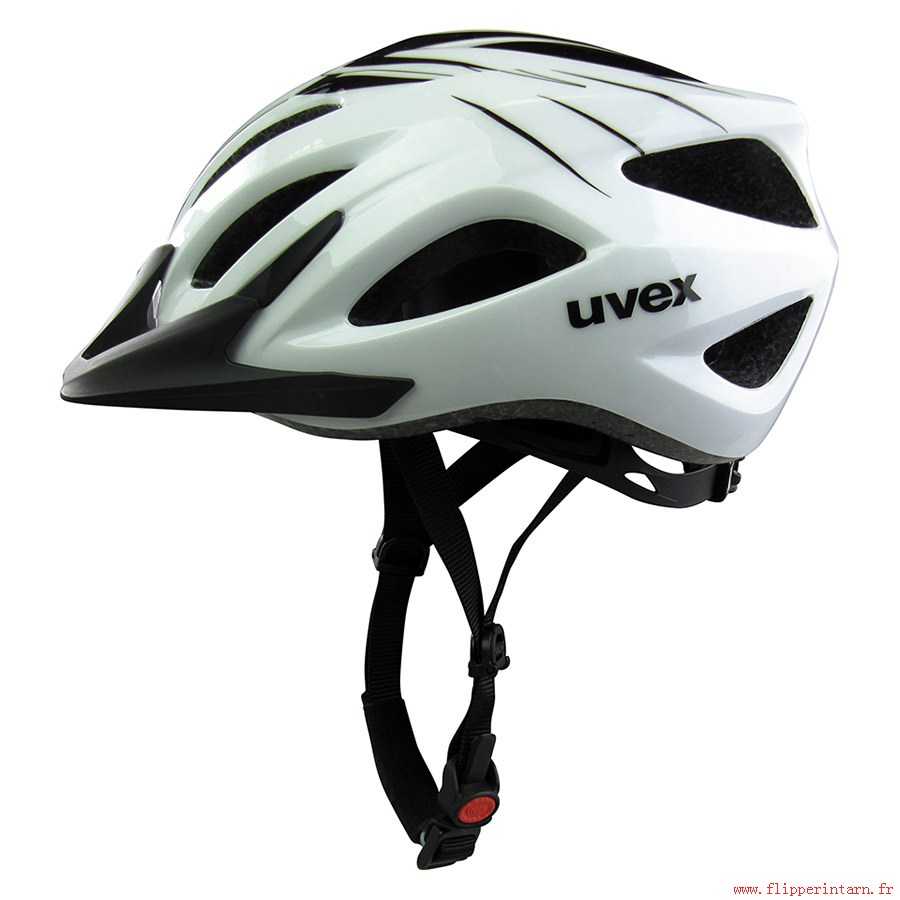 Casque velo uvex visiere