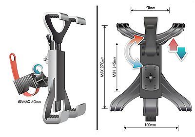 Support ipad pour velo appartement