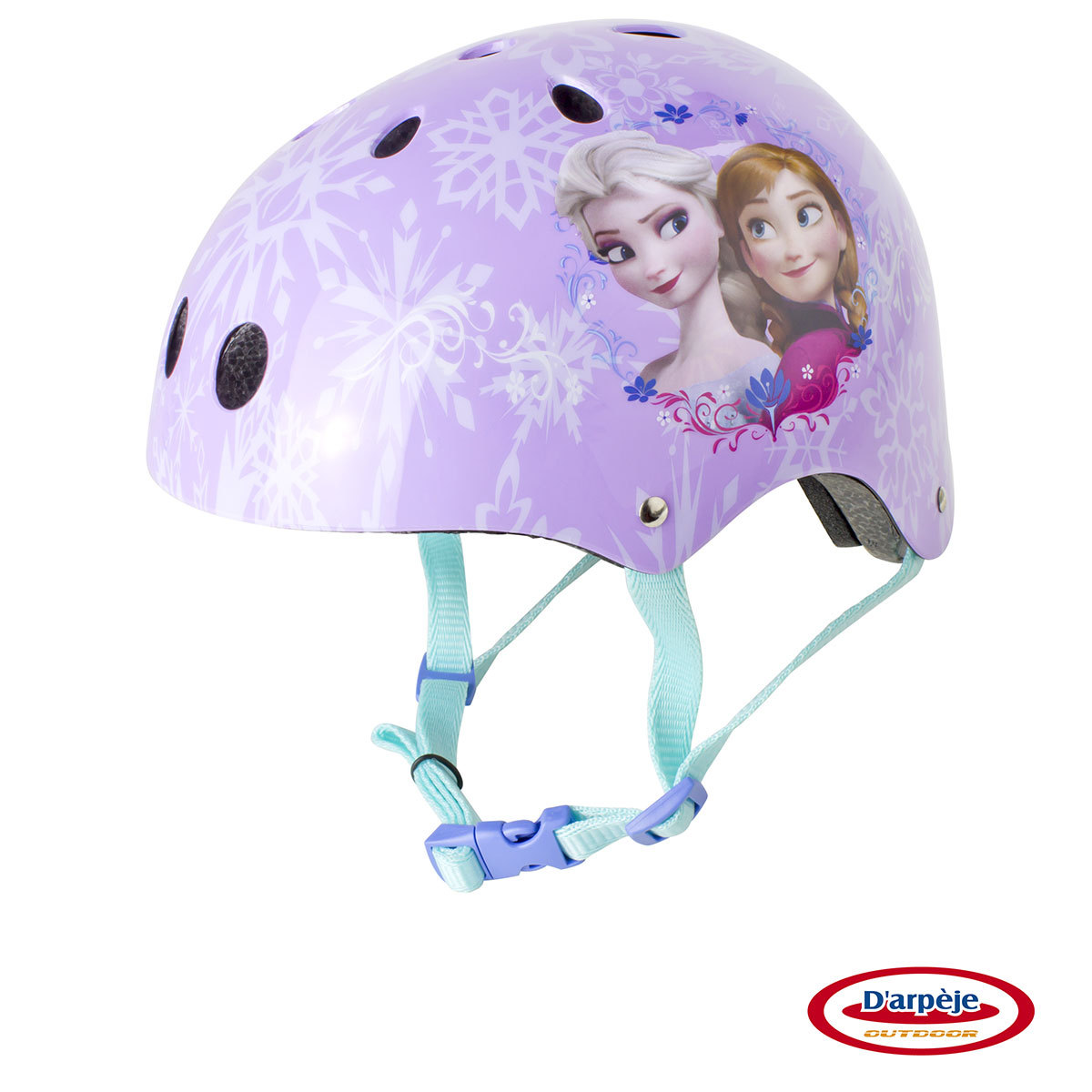 Casque velo enfant reine des neige