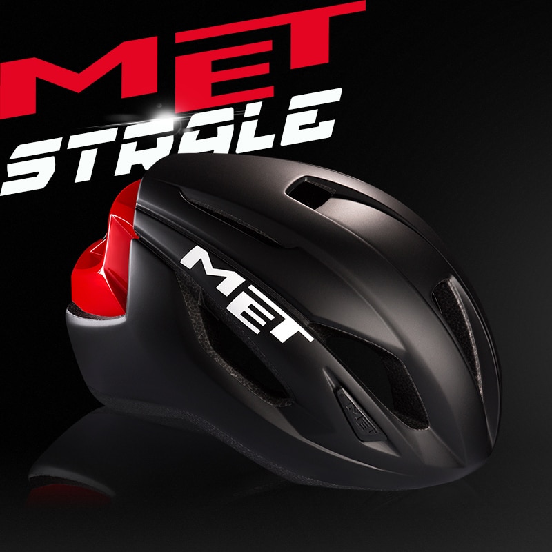 Casque velo met strale