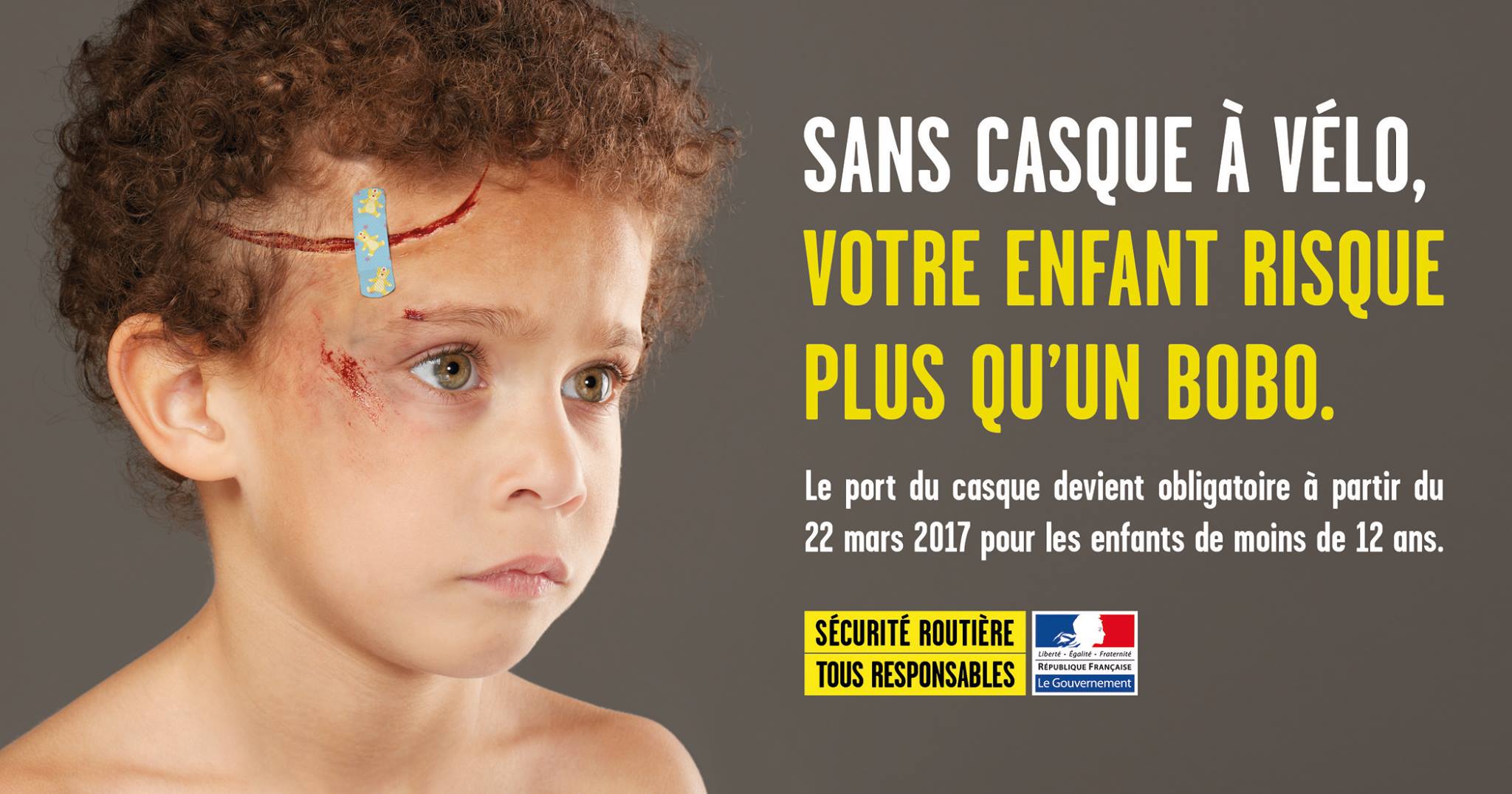 Casque velo reglement