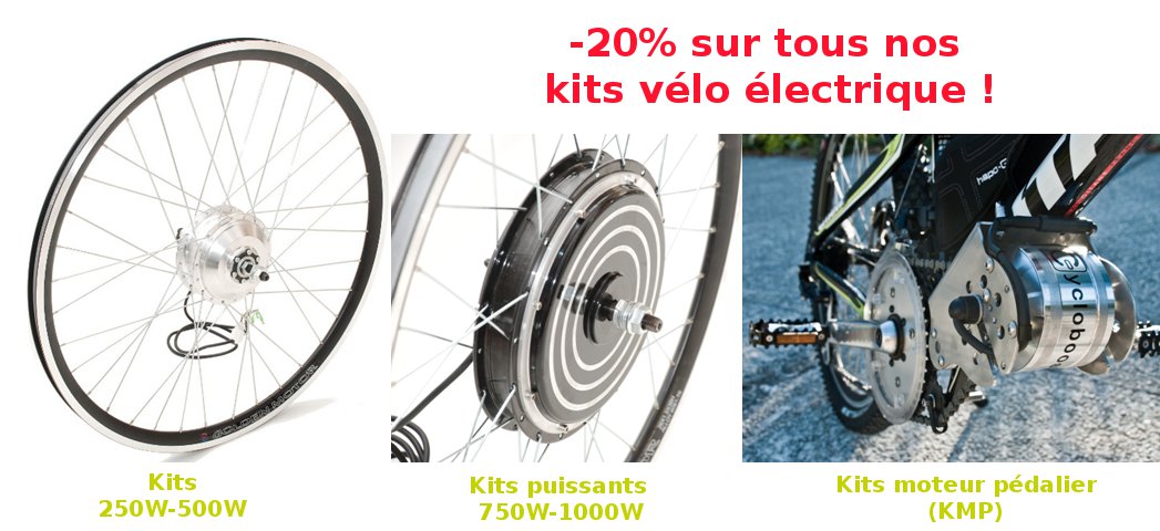 Kit velo electrique 500w