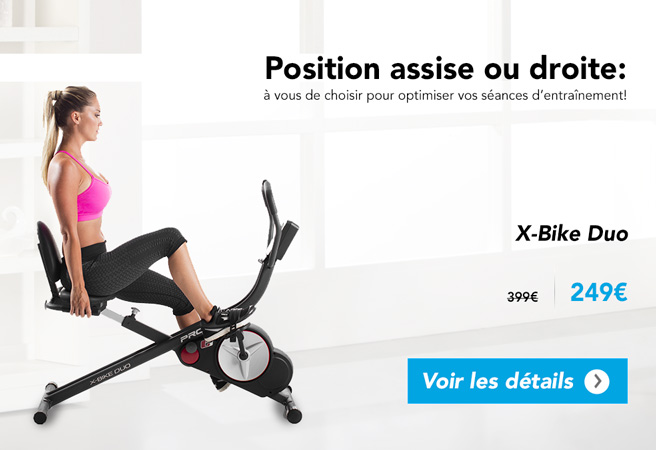 Pro forme vélo appartement perforance et innovatio