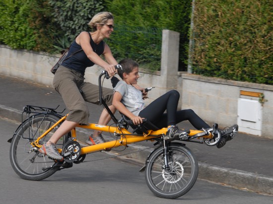 Remorque velo pour adulte handicapé occasion