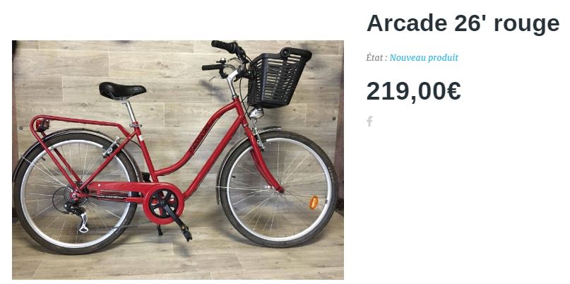 Velo bordeaux occasion