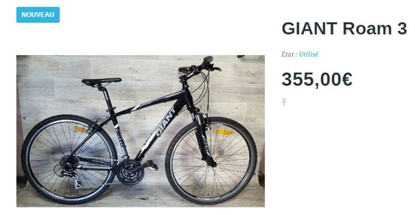 Merignac velo occasion