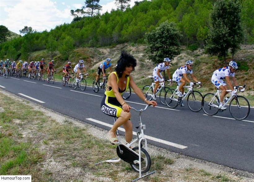 Humour velo appartement