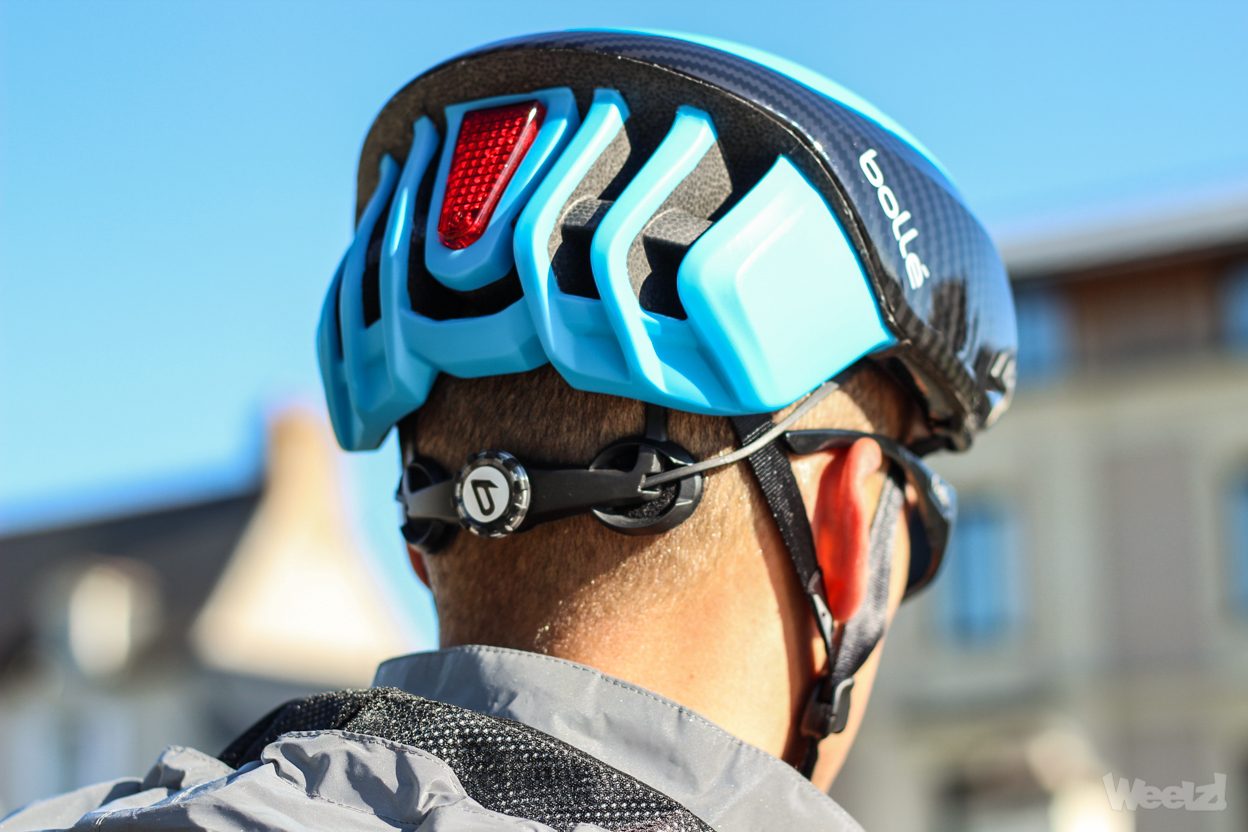 Casque de velo bollé