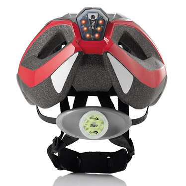 Casque de vélo avec led