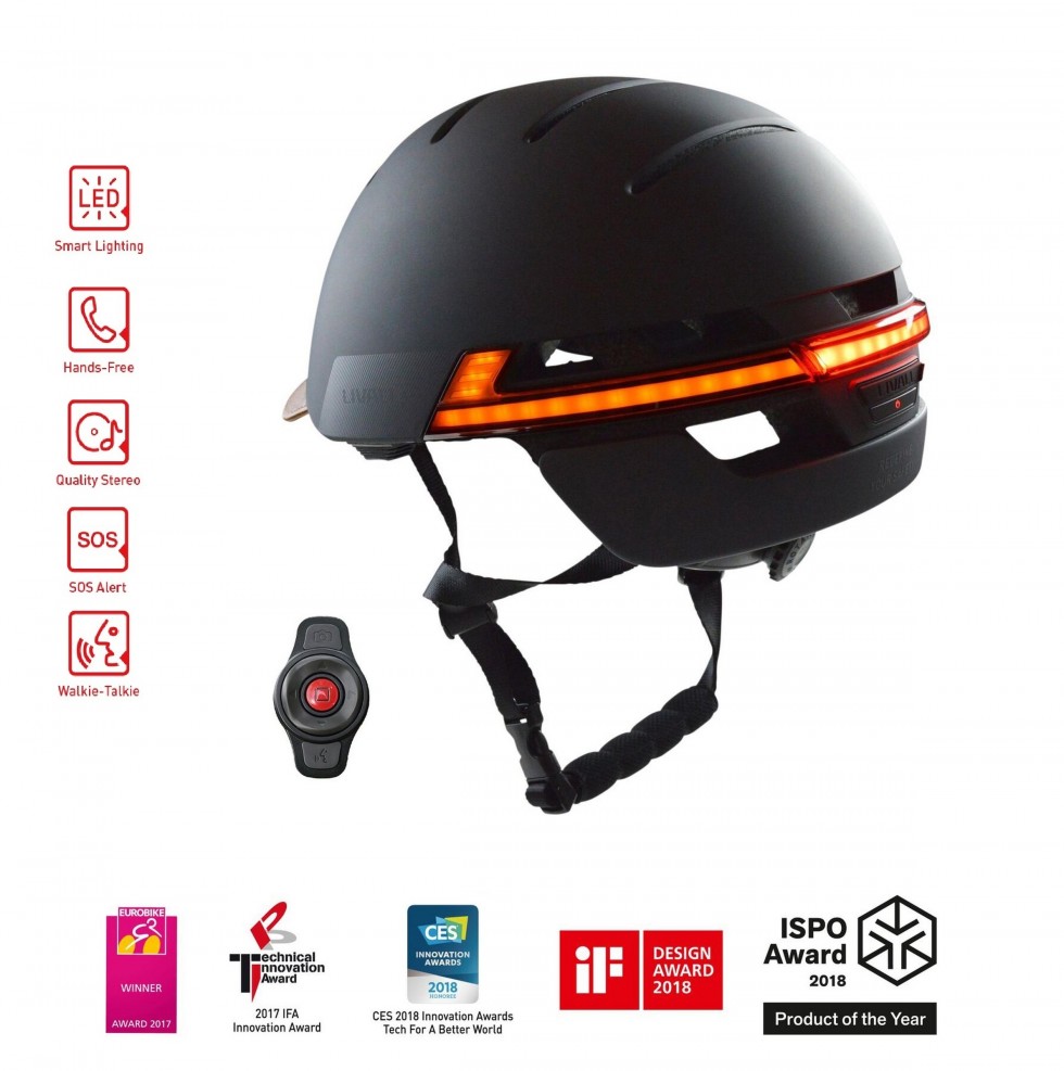 Casque velo intelligent