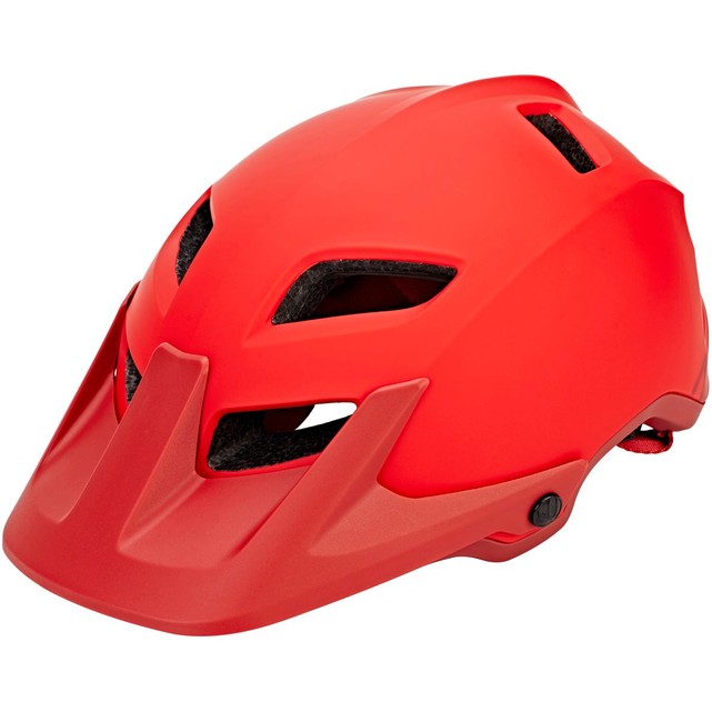 Casque rouge velo