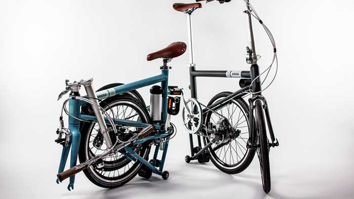 Velo electrique pliant ahooga