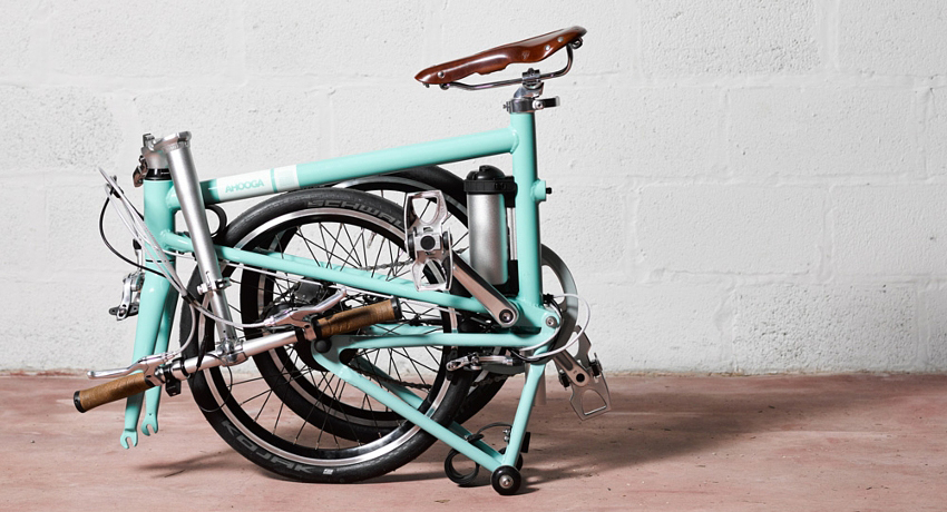 Velo electrique pliant ahooga