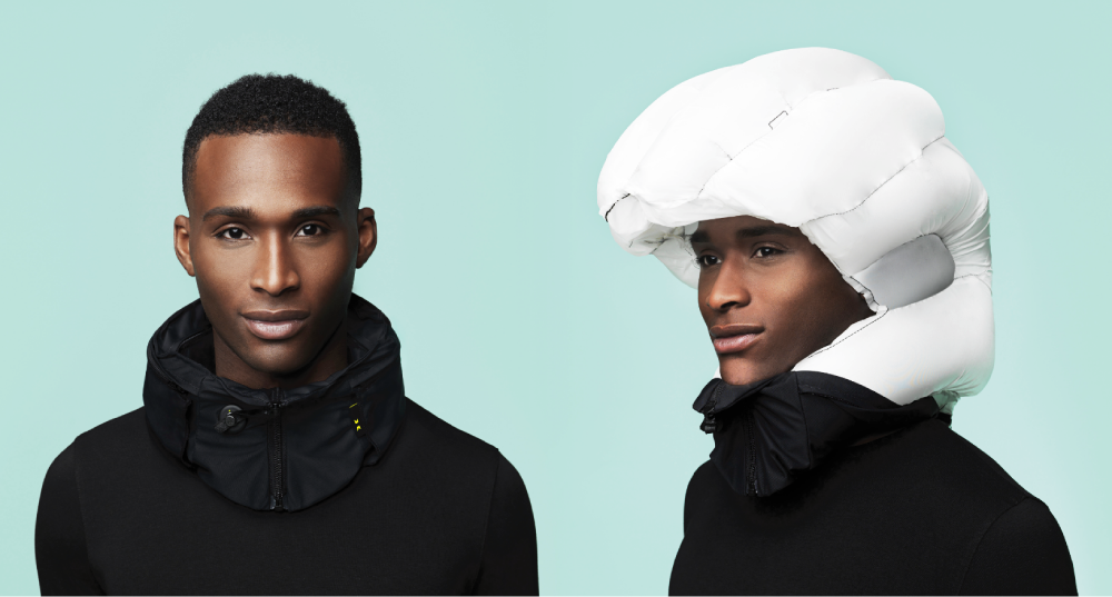 Le premier casque de vélo invisible