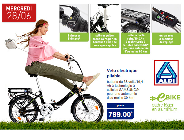 Top velo electrique pliant