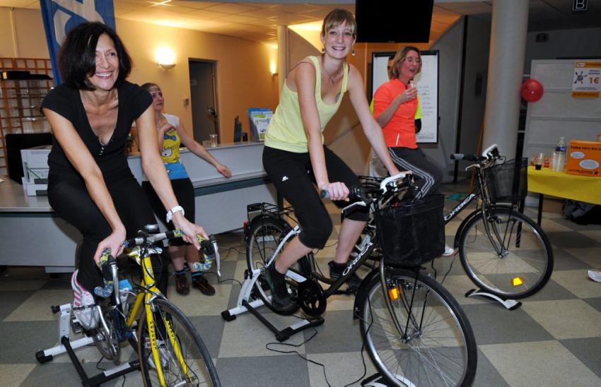 Velo appartement matin