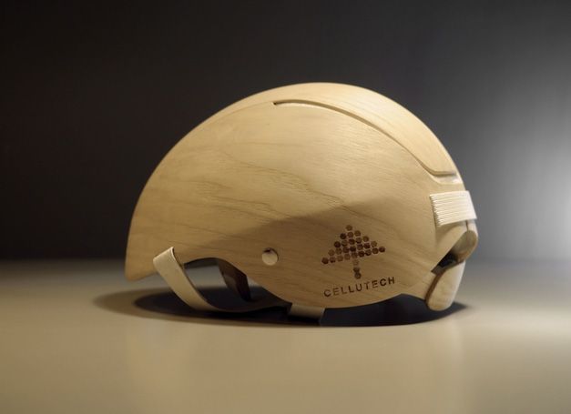 Casque velo carton