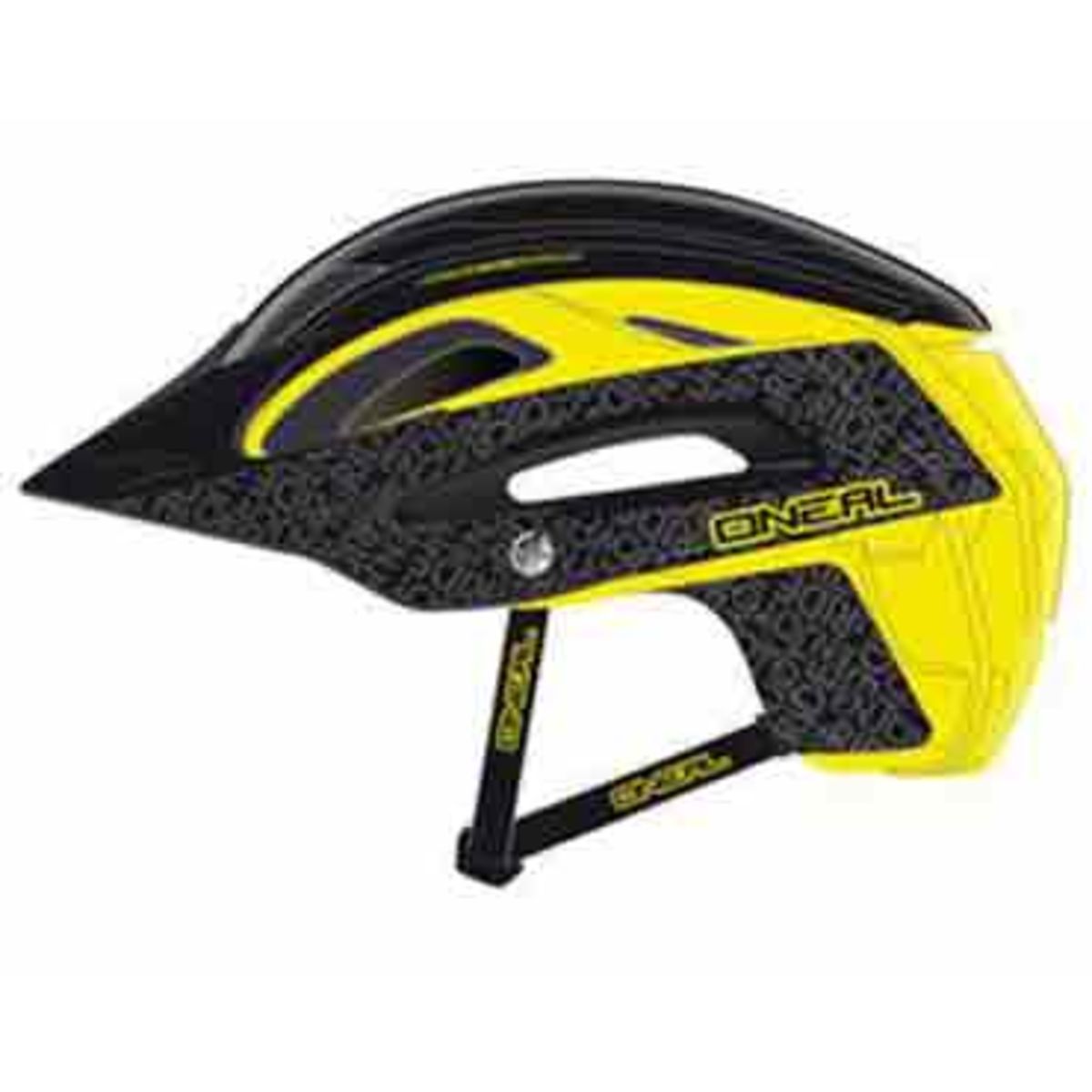 Casque vélo o neal orbiter 2 noir jaune fluo