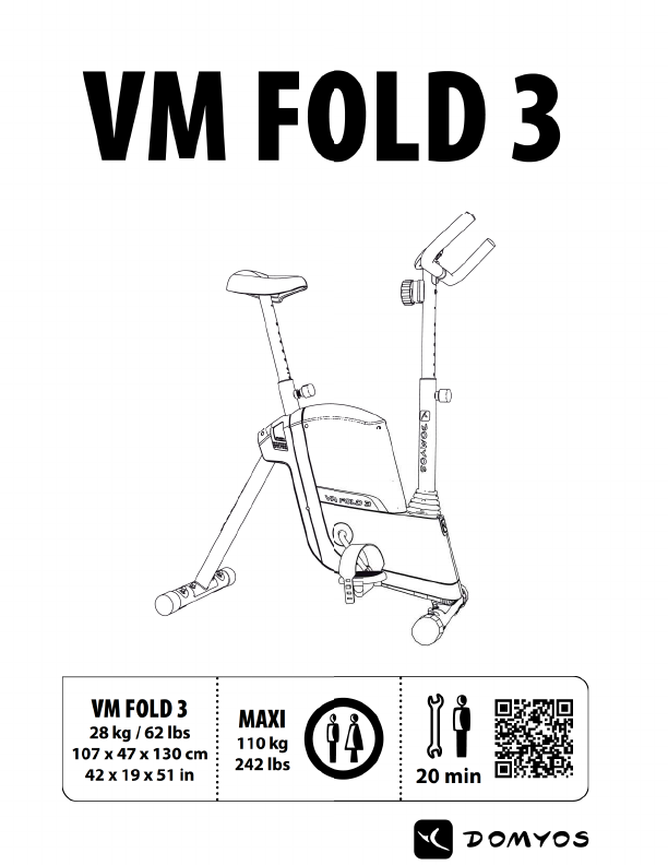 Velo appartement fold 3