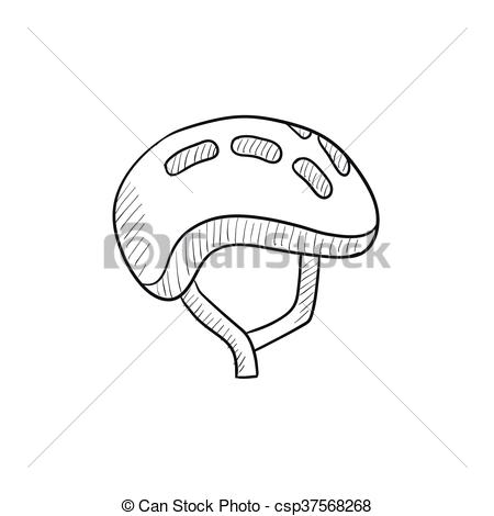Dessin casque velo