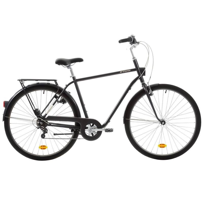 Velo ville elops 100 noir b'twin occasion