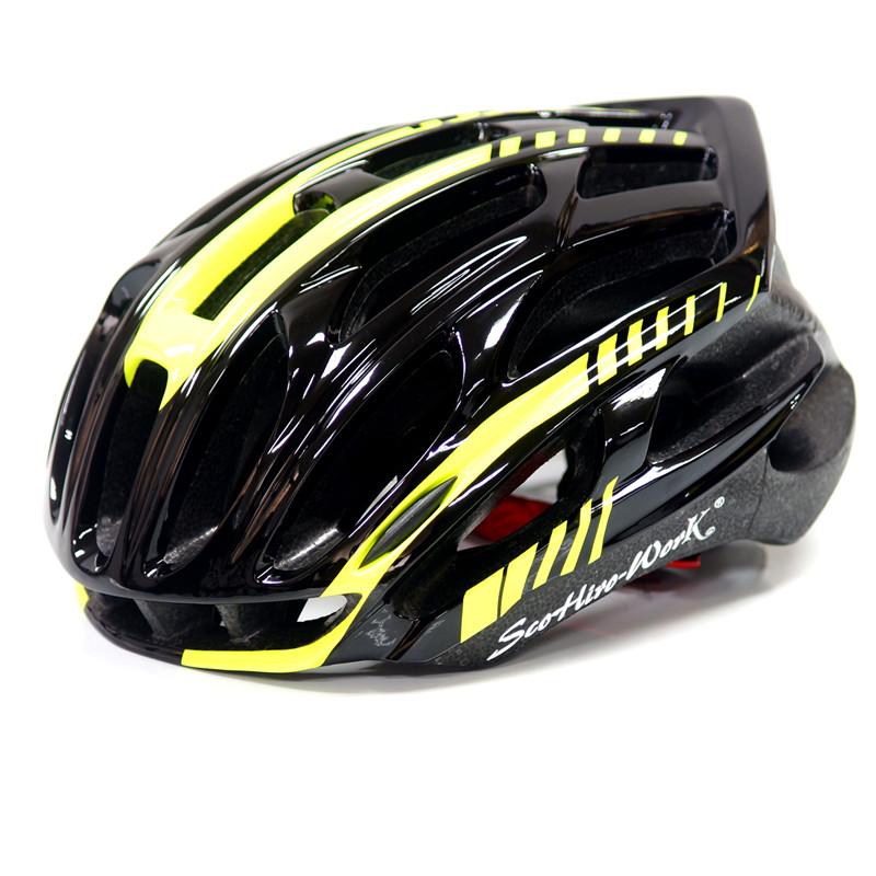Casque velo route look