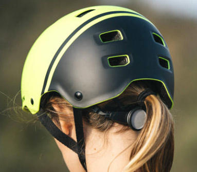 Reglage d'un casque de velo