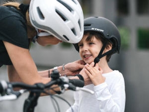 Laver son casque de velo