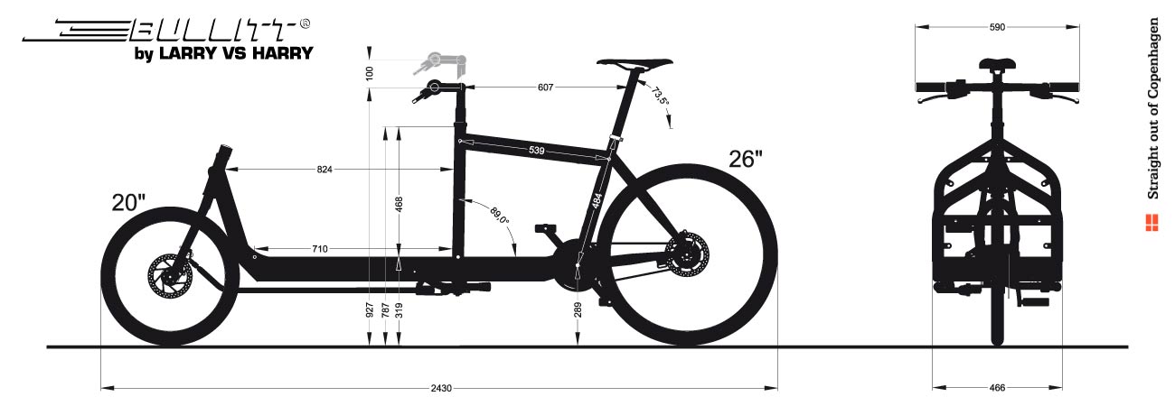 Velo cargo bullitt occasion