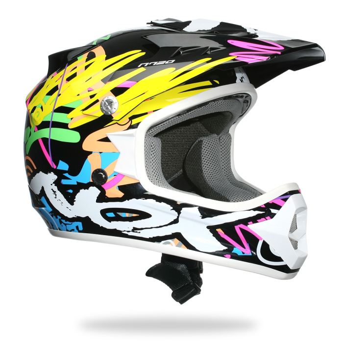 Casque cross velo pas cher